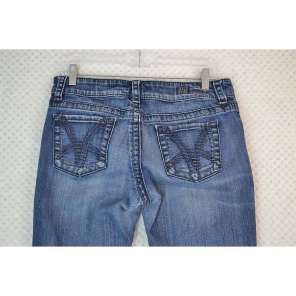 Kut From The Kloth Women's 8 So Low Bootcut Medium Wash Jeans - Picture 7 of 13